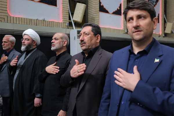 مراسم عزاداری سید و سالار شهیدان(ع) در حسینیه امام خمینی(ره)