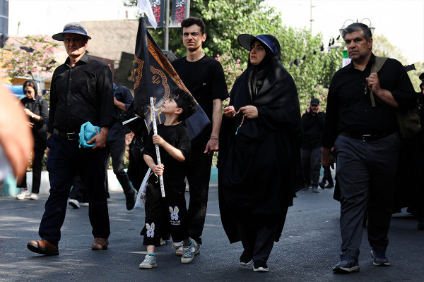 La ceremonia de los «Rezagados de Arbaín» en Irán