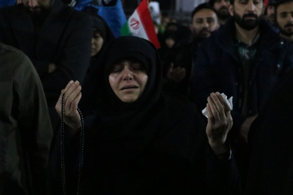 چهاردهمین حضور مردم غیور رشت در میدان شهدای ذهاب