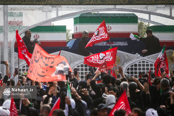 مراسم باشکوه تشییع پیکر رهبر شهید انقلاب اسلامی برگزار شد