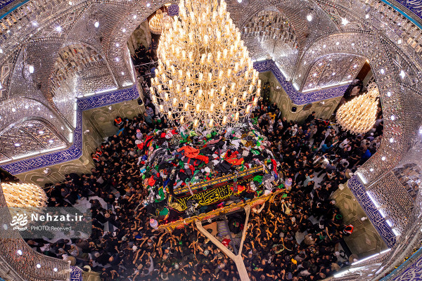 مراسم اربعین حسینی در بین‌الحرمین برگزار شد