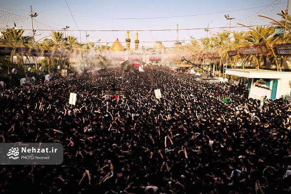 مراسم اربعین حسینی در بین‌الحرمین برگزار شد
