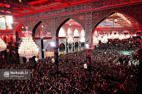 مراسم اربعین حسینی در بین‌الحرمین برگزار شد
