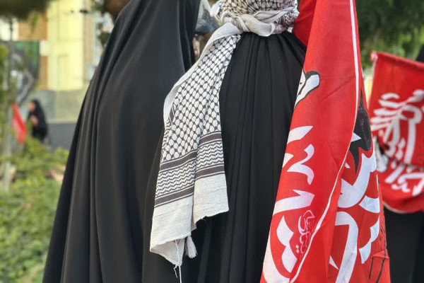 برگزاری رزمایش "خون خواهان پدر امت" در مشهد با حضور دختران حاج قاسم اردبیل