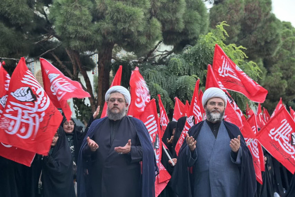 برگزاری رزمایش "خون خواهان پدر امت" در مشهد با حضور دختران حاج قاسم اردبیل