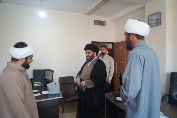 بازدید نماینده محترم ولی‌فقیه و امام جمعه زنجان از اداره‌کل تبلیغات اسلامی