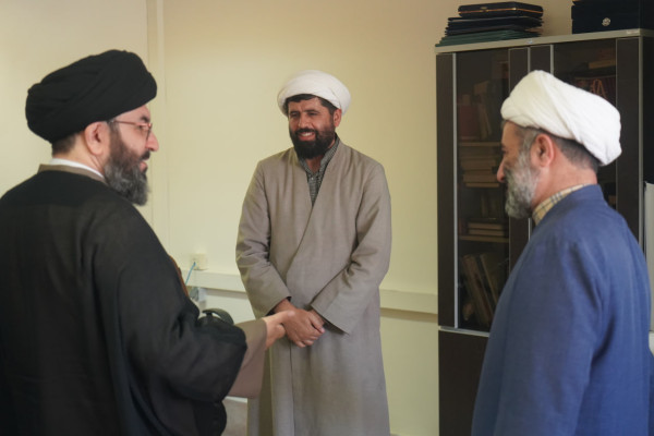 بازدید نماینده محترم ولی‌فقیه و امام جمعه زنجان از اداره‌کل تبلیغات اسلامی