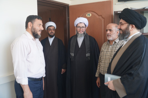 بازدید نماینده محترم ولی‌فقیه و امام جمعه زنجان از اداره‌کل تبلیغات اسلامی