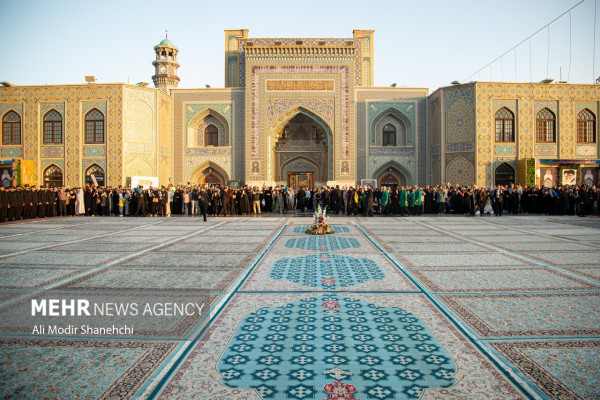 پایان سیاه‌پوشی ضریح رضوی