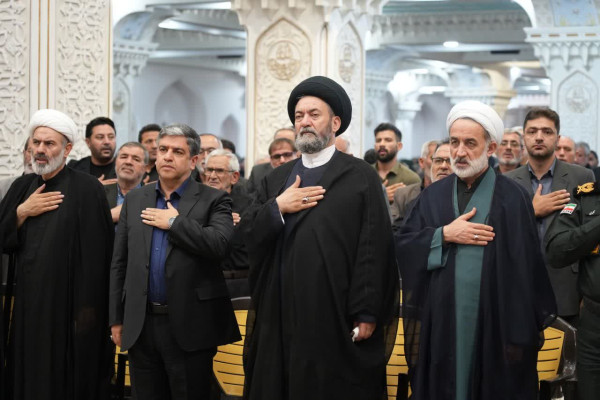 مراسم چهلمین روز تدفین پیکر پاک رهبر شهید اردبیل